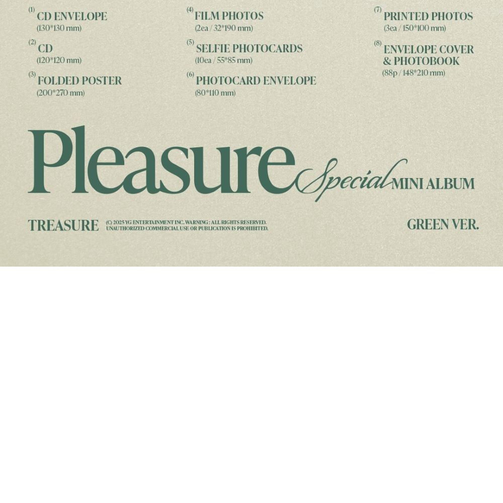 TREASURE - Special Mini Album 'PLEASURE' (Photobook ver.) album — detail 6 of 6