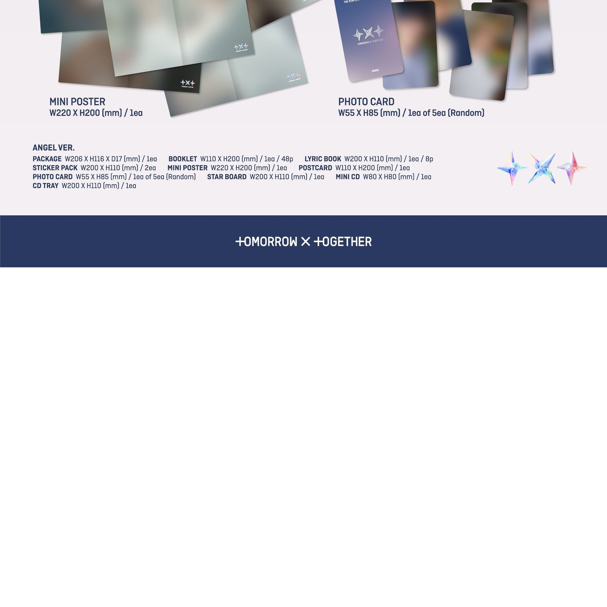 TOMORROW X TOGETHER - 'The Star Chapter: SANCTUARY' (ANGEL ver.) album — detail 4 of 4