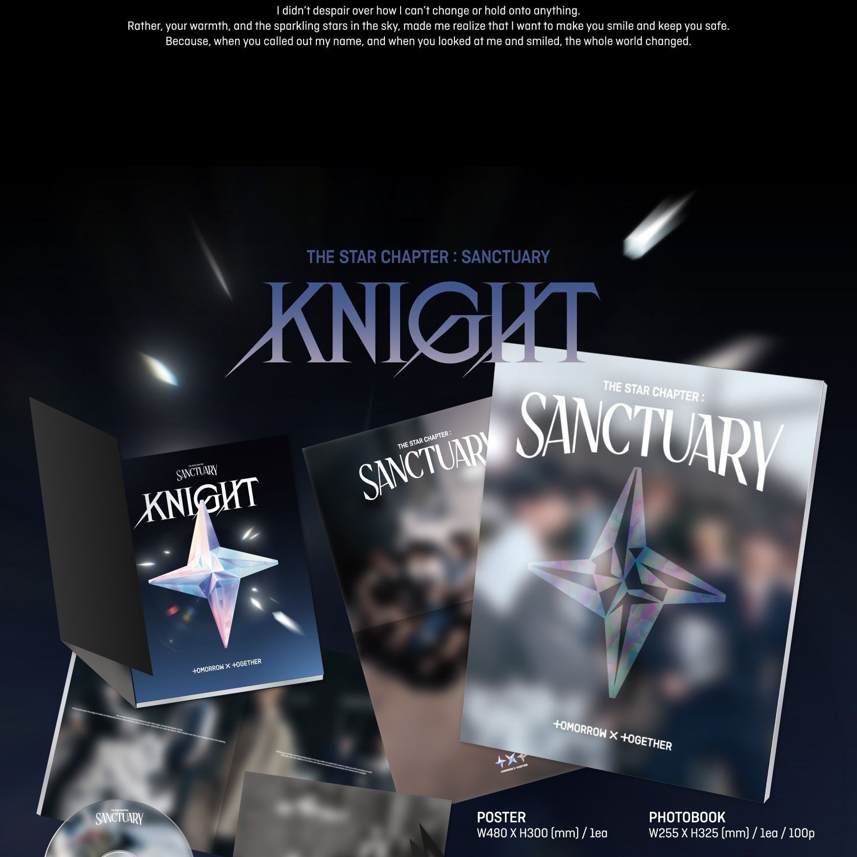 TOMORROW X TOGETHER - 'The Star Chapter: SANCTUARY' (Photobook ver.) album — detail 2 of 7