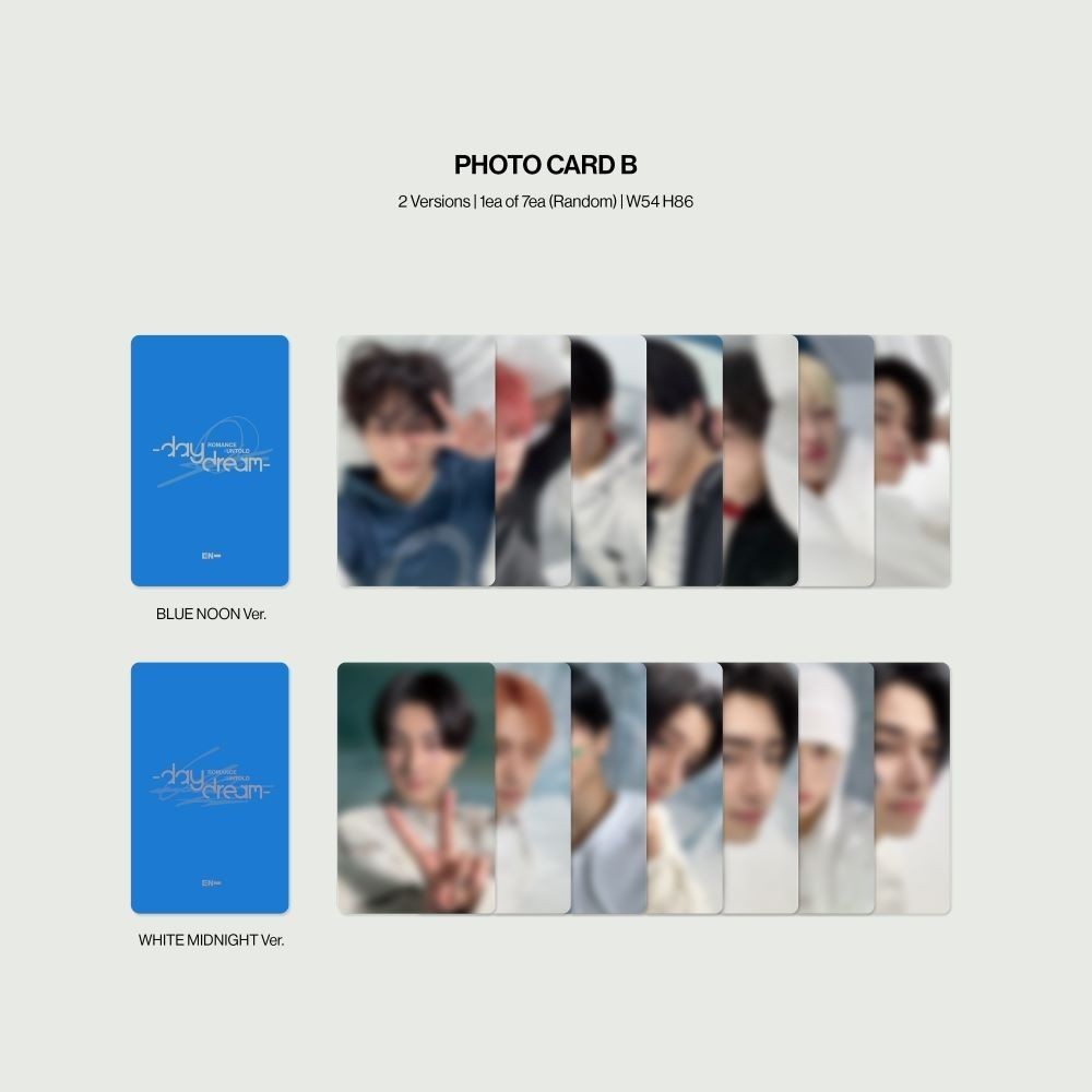 엔하이픈(ENHYPEN) ROMANCE : UNTOLD –daydream- [BLUE NOON Ver. / WHITE MIDNIGHT Ver.] album — detail 13 of 15