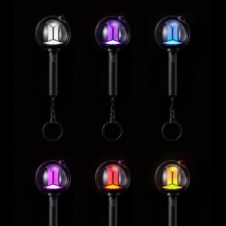 BTS OFFICIAL LIGHT STICK KEYRING VER.4 merchandise — detail 8 of 19