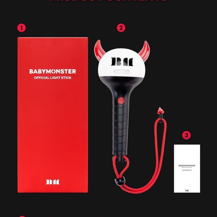 BABYMONSTER - OFFICIAL LIGHT STICK light stick — detail 3 of 25
