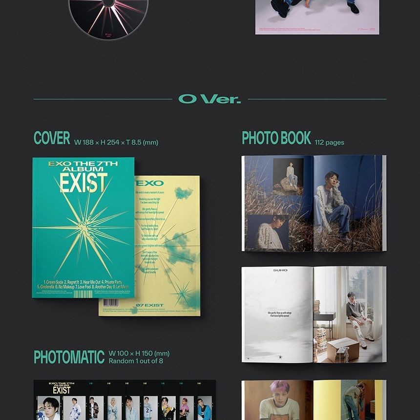EXO - 7TH FULL ALBUM [EXIST] (Photo Book Ver.) album — detail 6 of 8