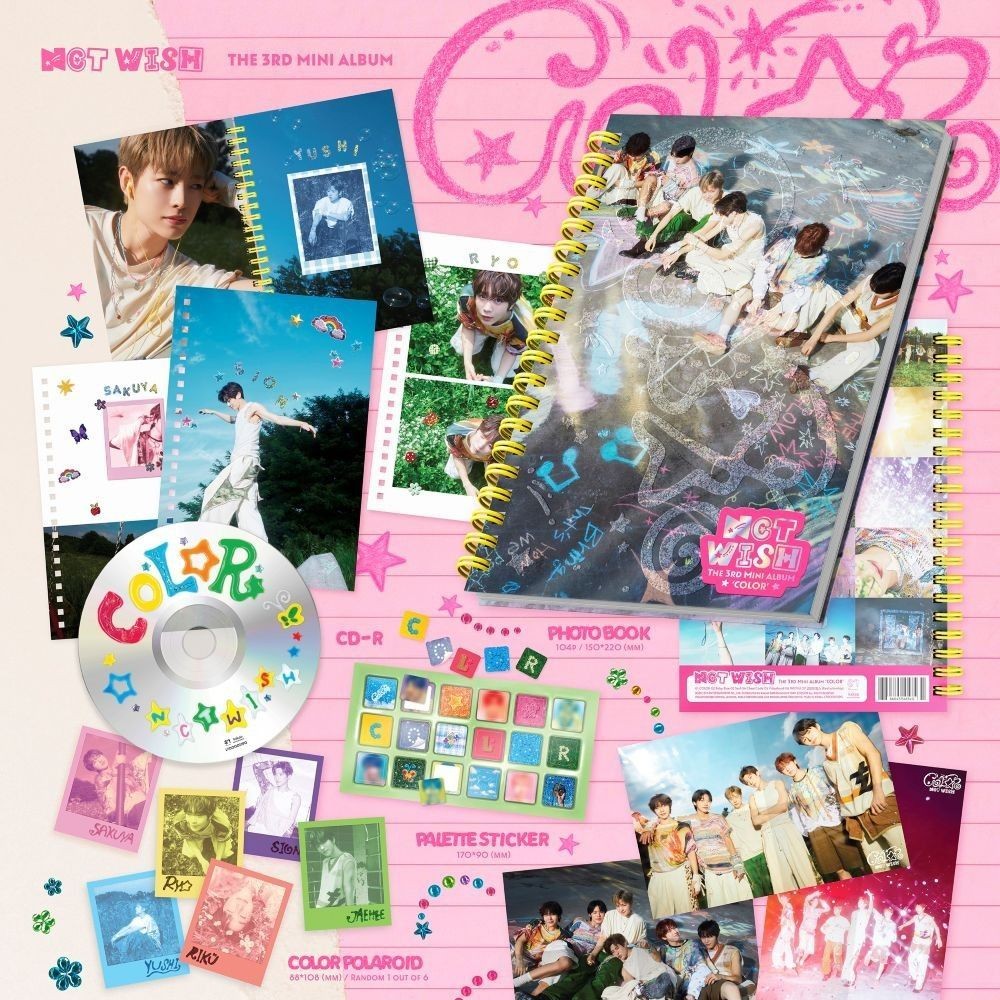 NCT WISH - 3RD MINI ALBUM [COLOR] (PHOTOBOOK ver.) album — detail 1 of 2