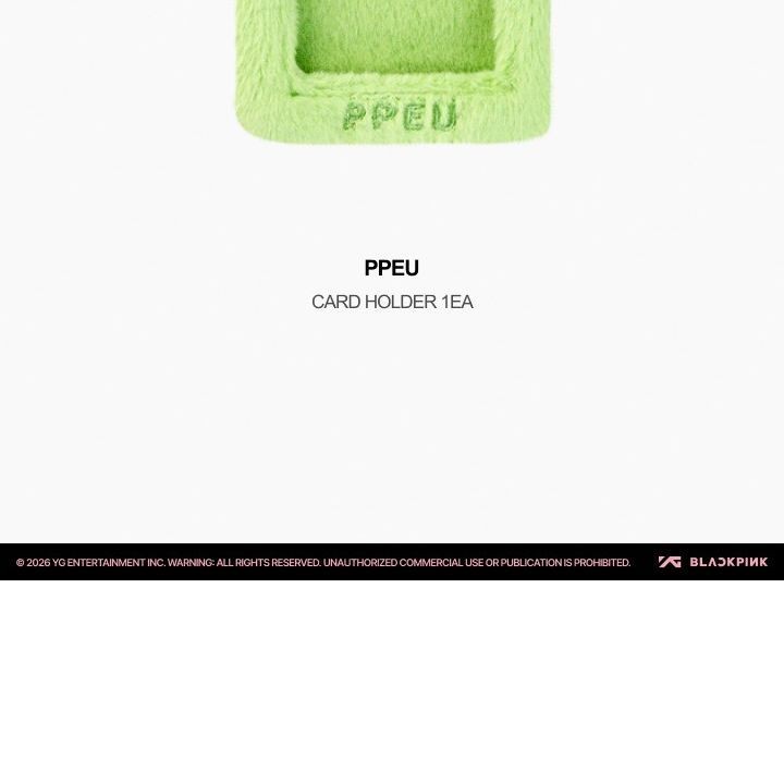 BLACKPINK - BPCOLLECTION [CHARACTER CARD HOLDER] merchandise — detail 9 of 11