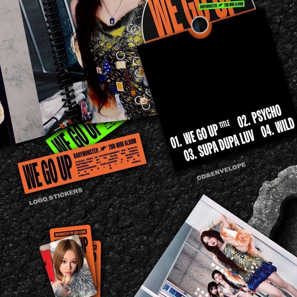 BABYMONSTER - 2ND MINI ALBUM [WE GO UP] GO Ver. album — detail 3 of 4
