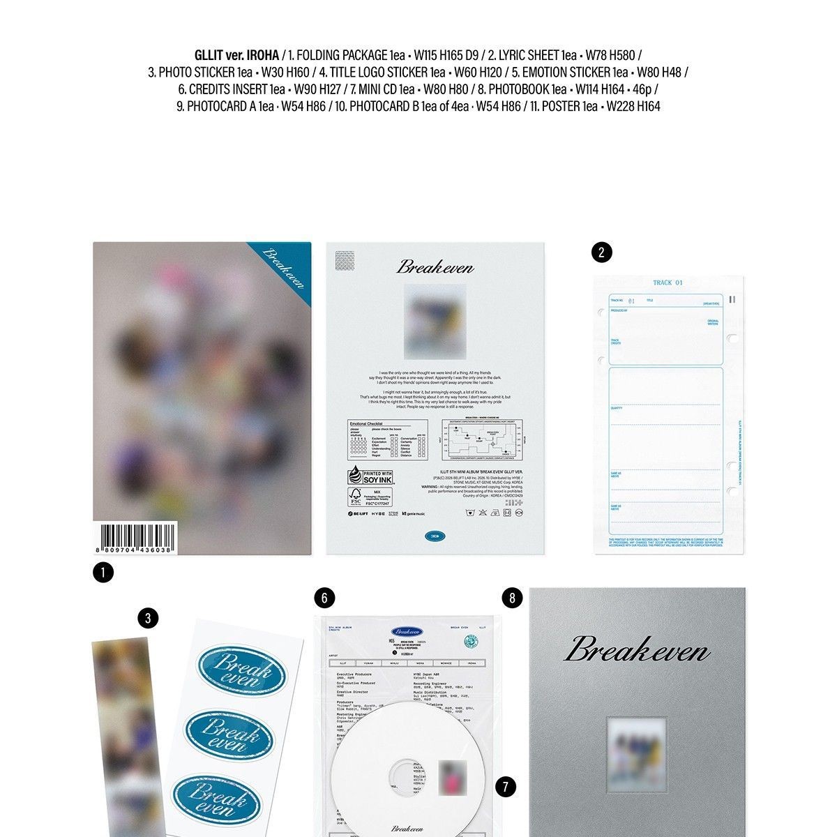 ILLIT - BREAK EVEN (GLLIT ver.) album — detail 8 of 10