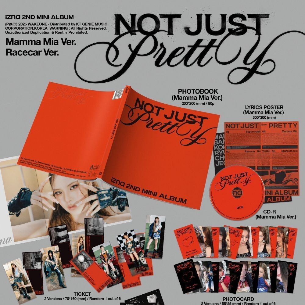 IZNA - 2ND MINI ALBUM [NOT JUST PRETTY] (PHOTOBOOK ver.) album — detail 1 of 2