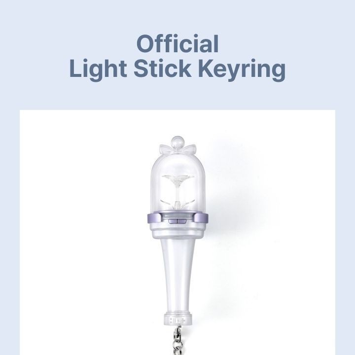 ILLIT - OFFICIAL LIGHT STICK KEYRING merchandise — detail 2 of 20