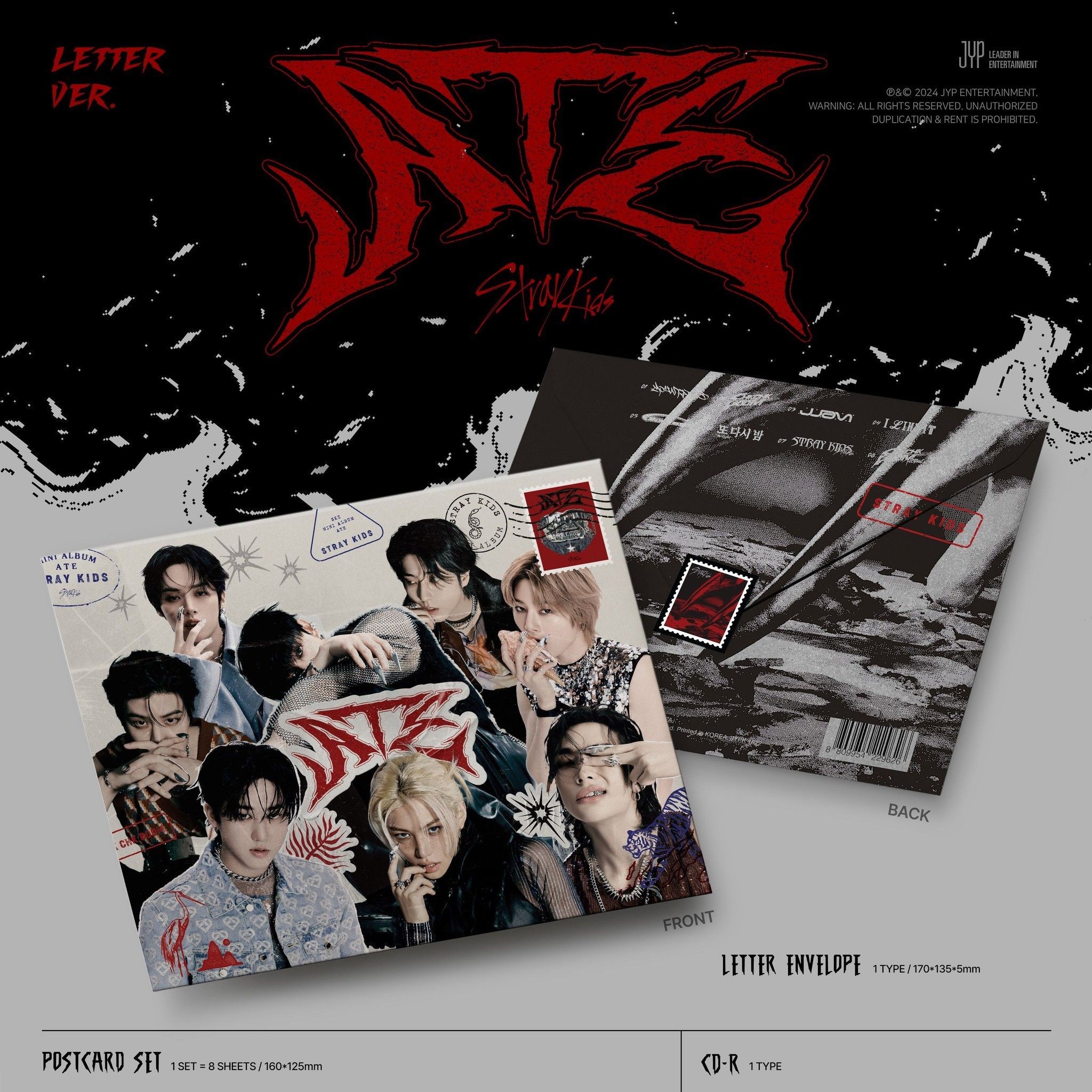STRAY KIDS - 'ATE' (Letter ver.) album — detail 1 of 2
