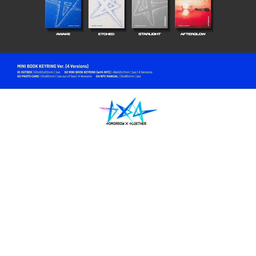 TOMORROW X TOGETHER - 'The Star Chapter: TOGETHER' (Mini Book Keyring ver.) album — detail 5 of 5