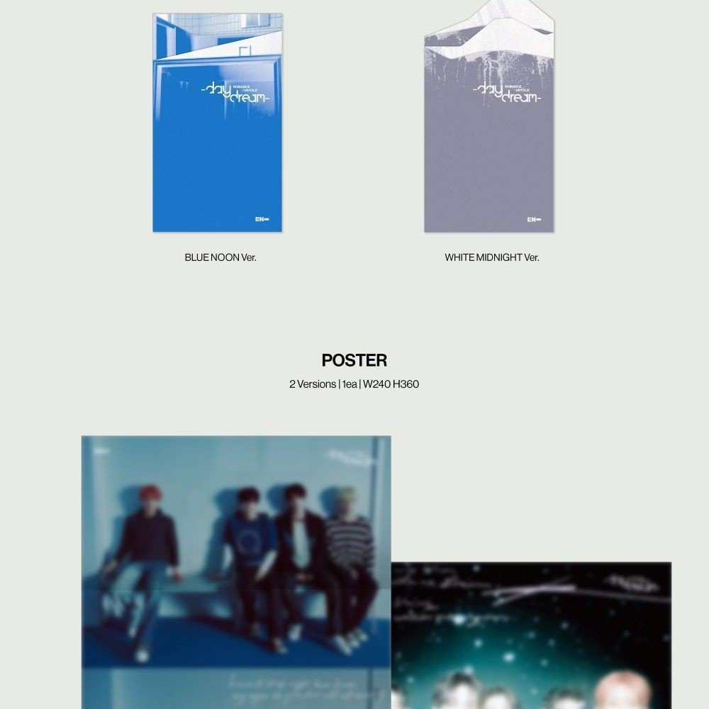 엔하이픈(ENHYPEN) ROMANCE : UNTOLD –daydream- [BLUE NOON Ver. / WHITE MIDNIGHT Ver.] album — detail 8 of 15