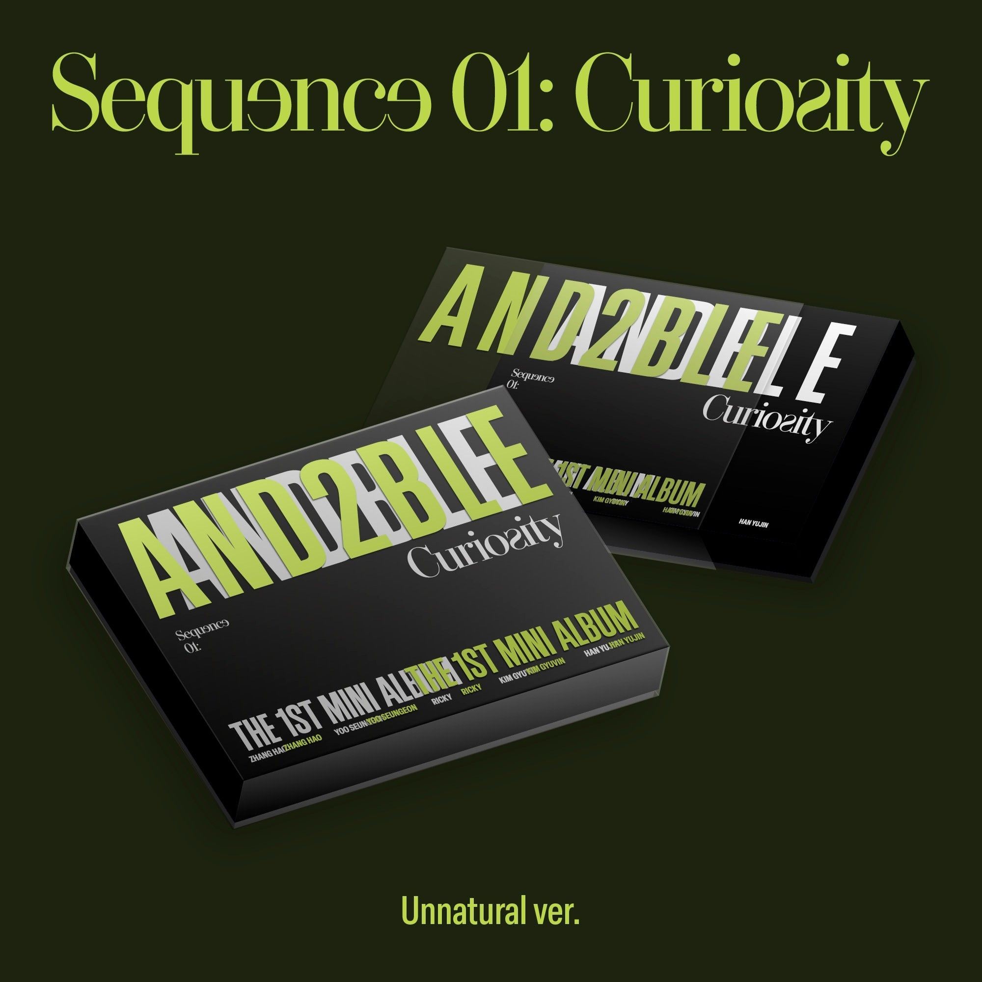 AND2BLE - 1ST MINI ALBUM [SEQUENCE 01: CURIOSITY] (PHOTOBOOK ver.) album — detail 9 of 12