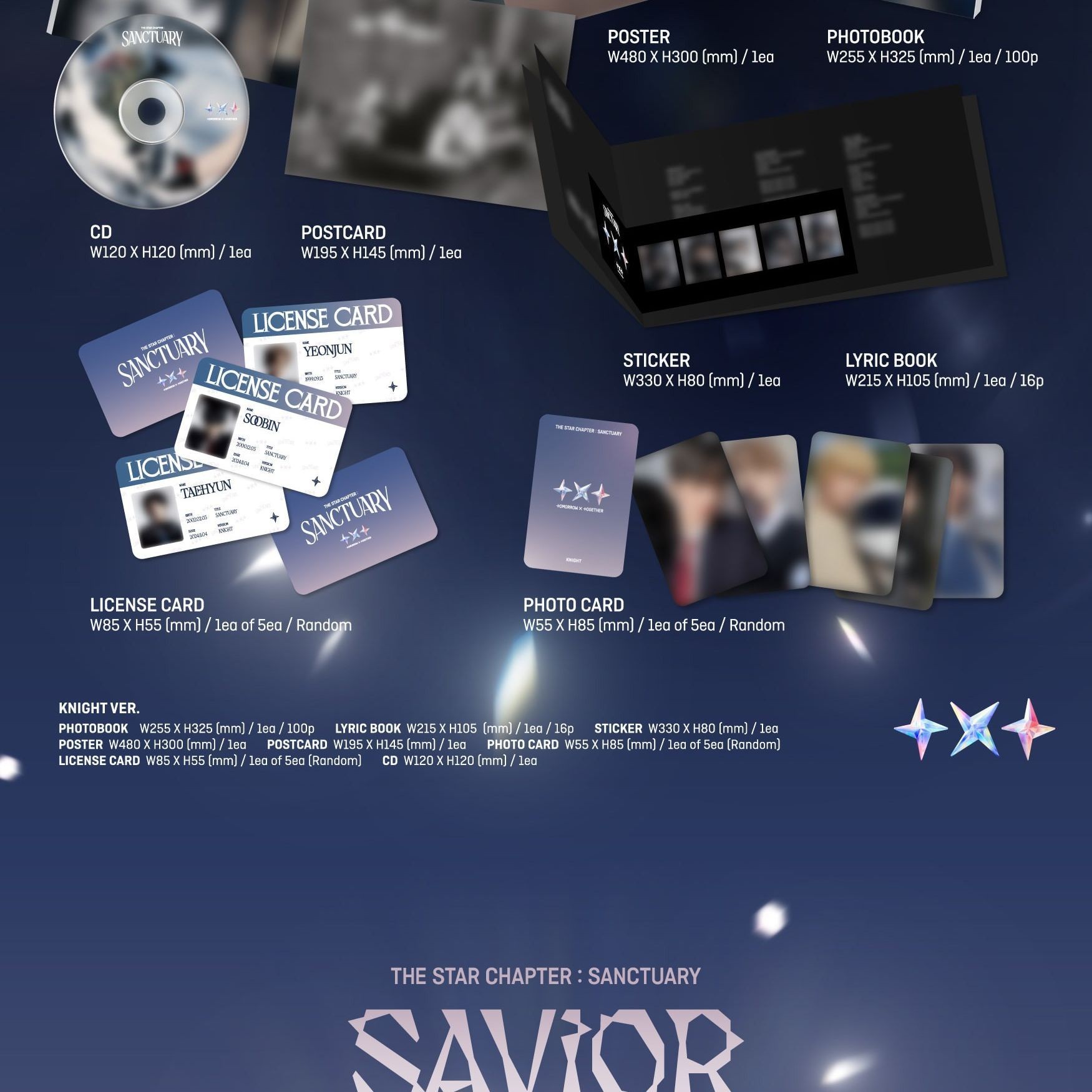 TOMORROW X TOGETHER - 'The Star Chapter: SANCTUARY' (Photobook ver.) album — detail 3 of 7