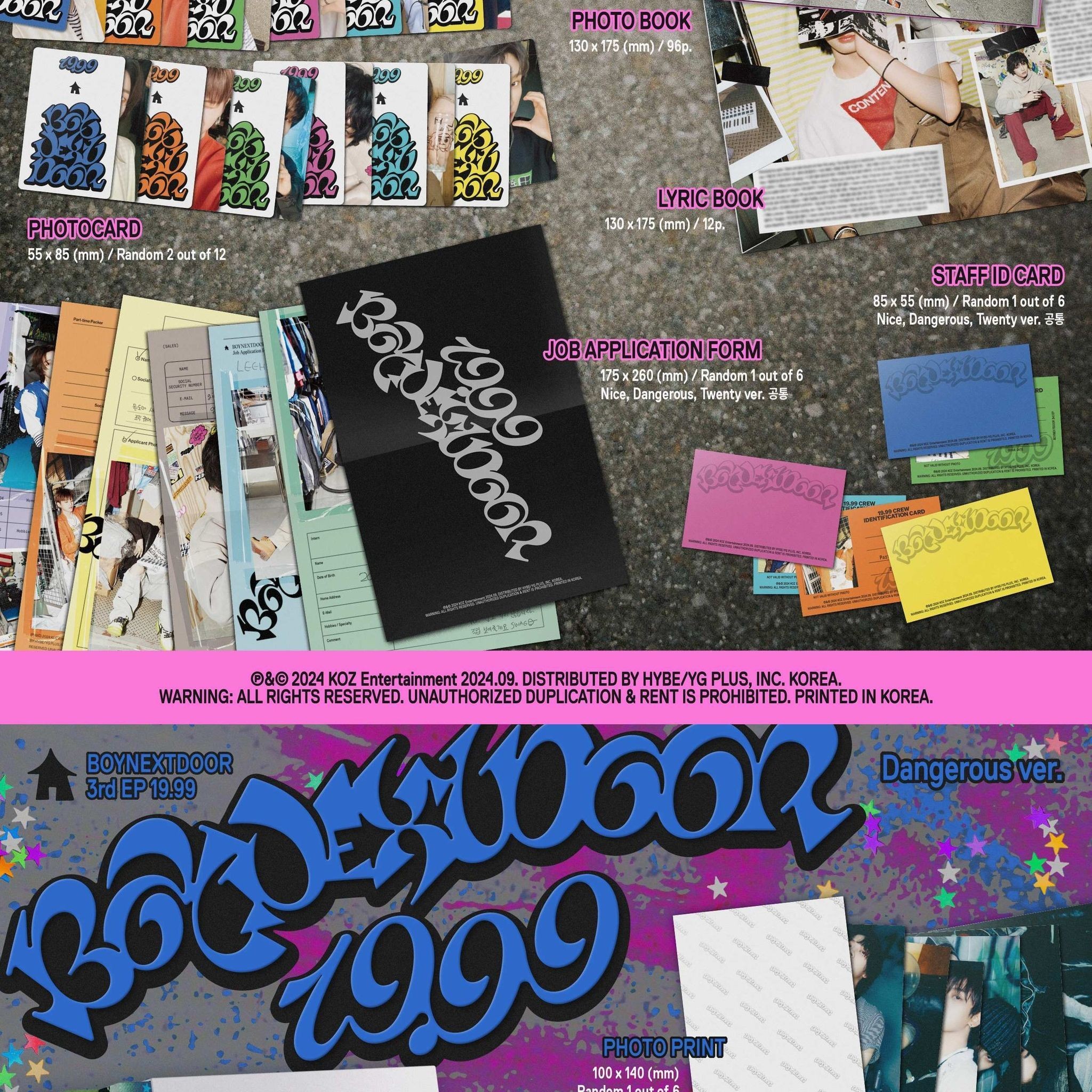 BOYNEXTDOOR - 3rd EP '19.99' (Photobook ver.) album — detail 2 of 6