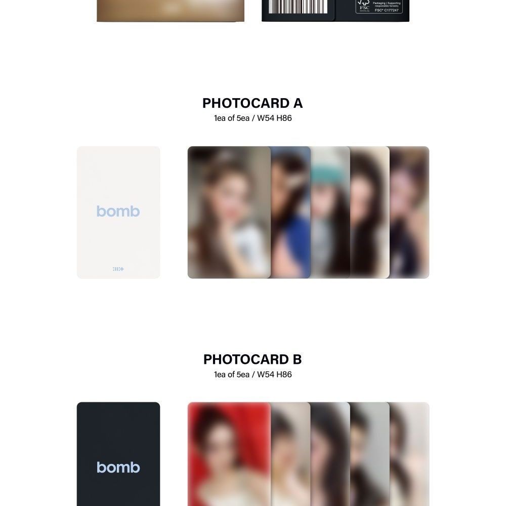 ILLIT - 'bomb' (Weverse Albums ver.) album — detail 4 of 7
