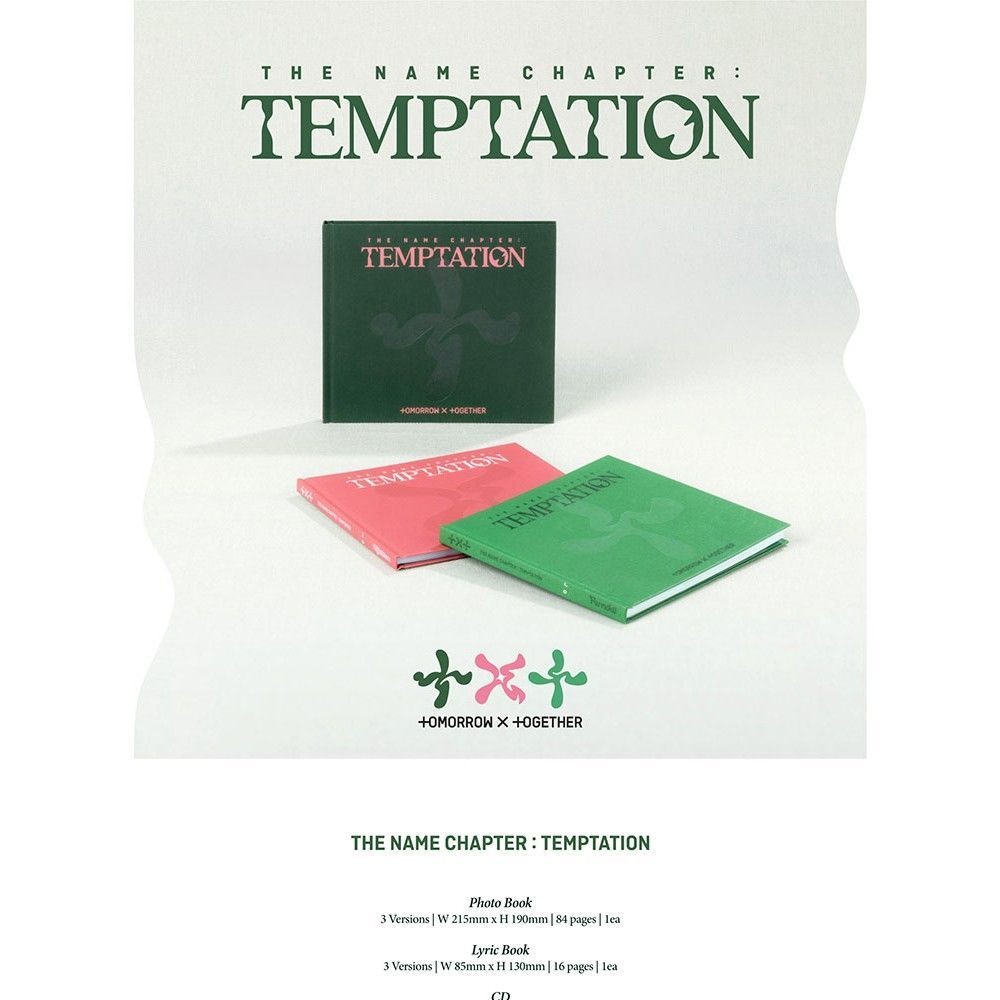 TOMORROW X TOGETHER - 'The Name Chapter: TEMPTATION' (Photobook ver.) album — detail 1 of 8