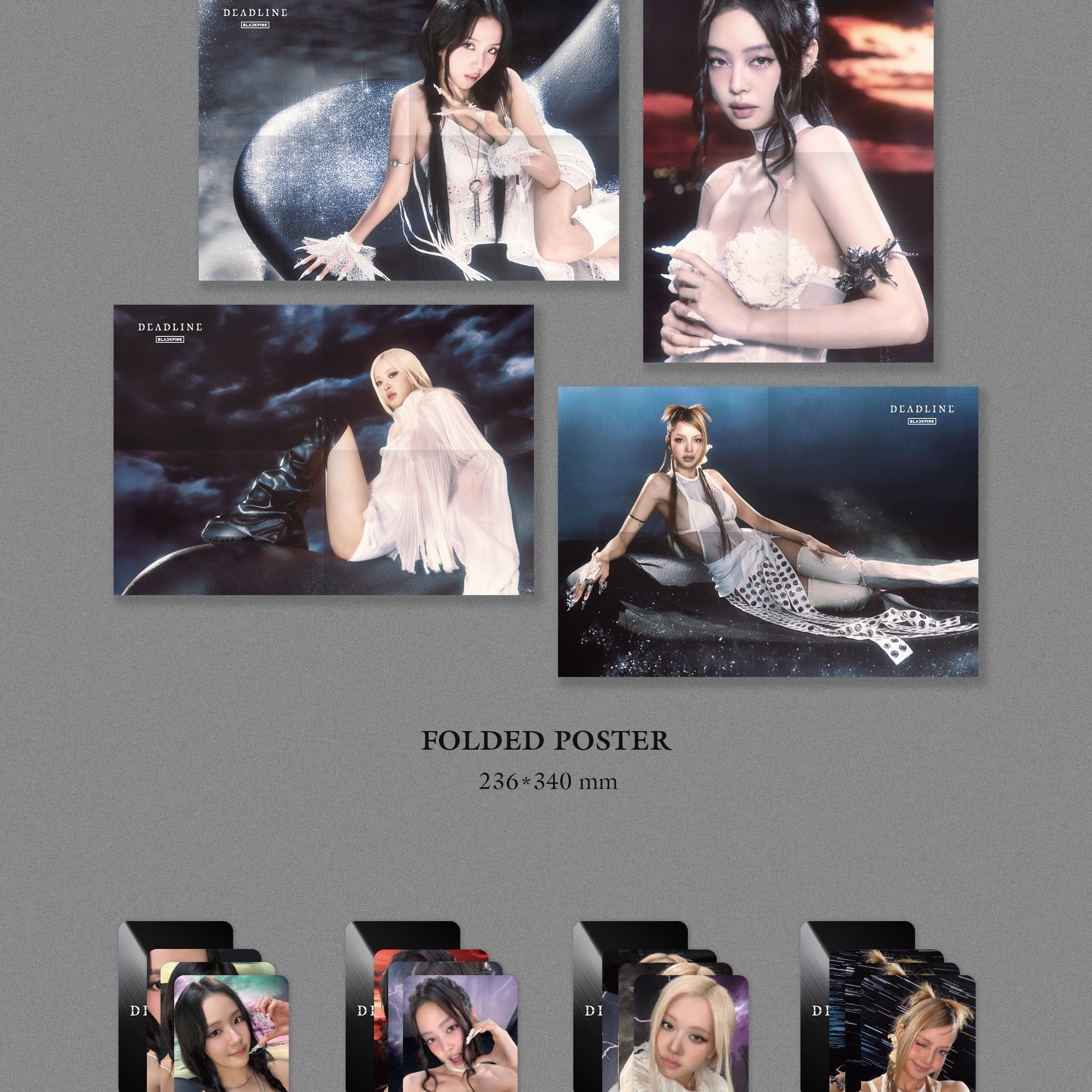 BLACKPINK - 3rd Mini Album 'DEADLINE' (SILVER ver.) album — detail 7 of 9