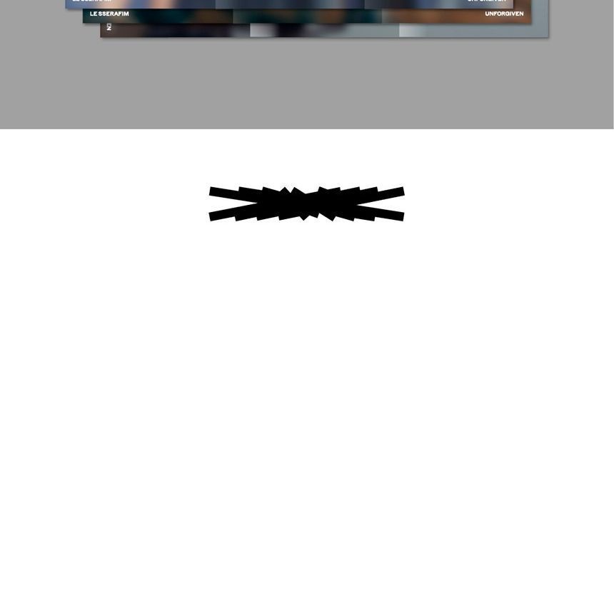 LE SSERAFIM - 1st Studio Album 'UNFORGIVEN' (Photobook ver.) album — detail 11 of 11