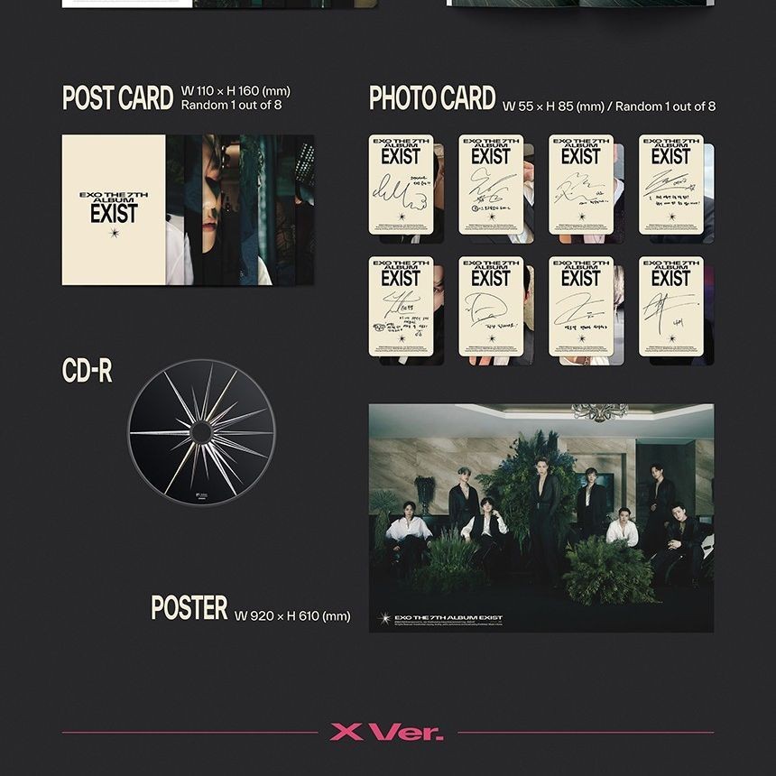 EXO - 7TH FULL ALBUM [EXIST] (Photo Book Ver.) album — detail 3 of 8