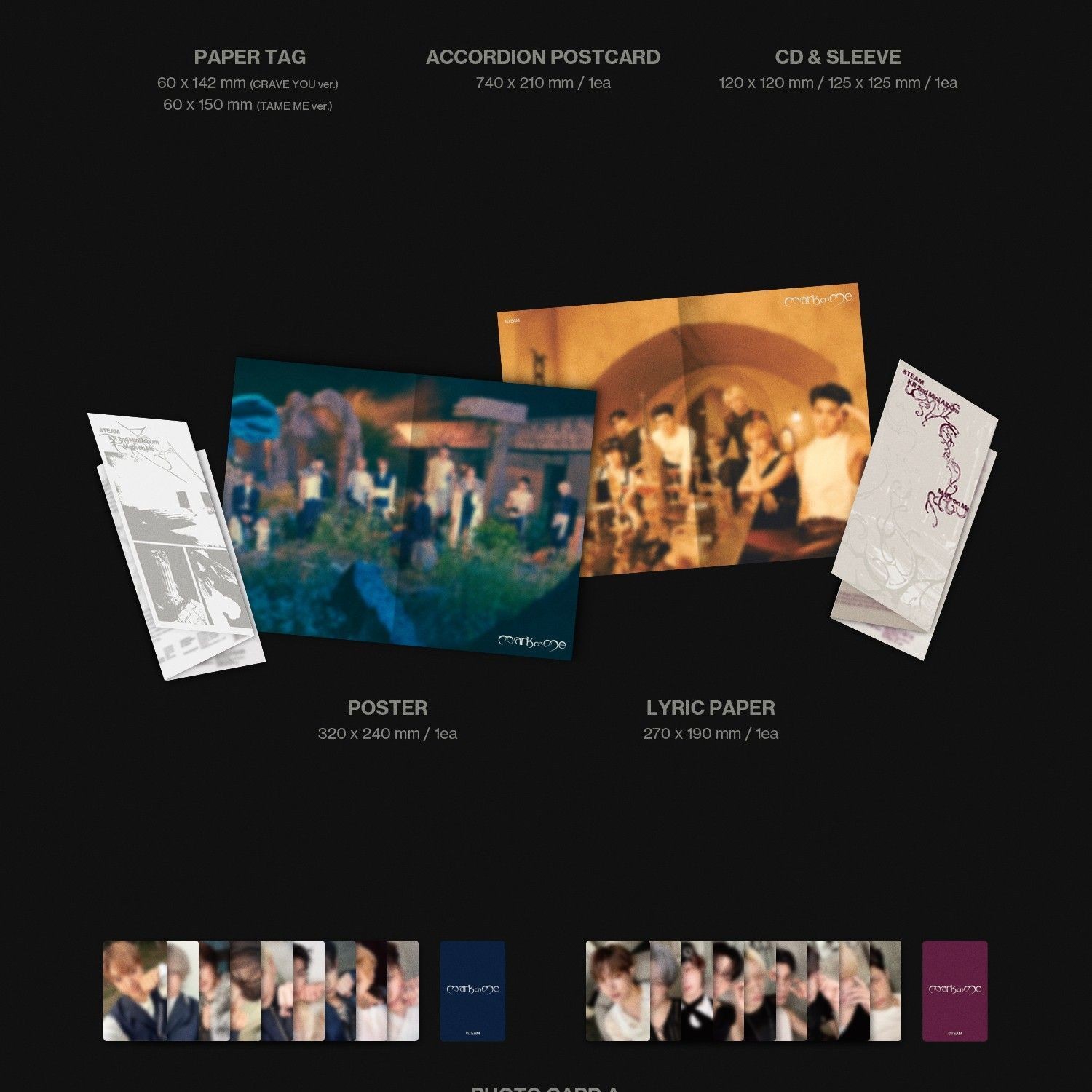 &TEAM - KR 2nd Mini Album 'Mark on Me' (Photobook ver.) album — detail 5 of 6