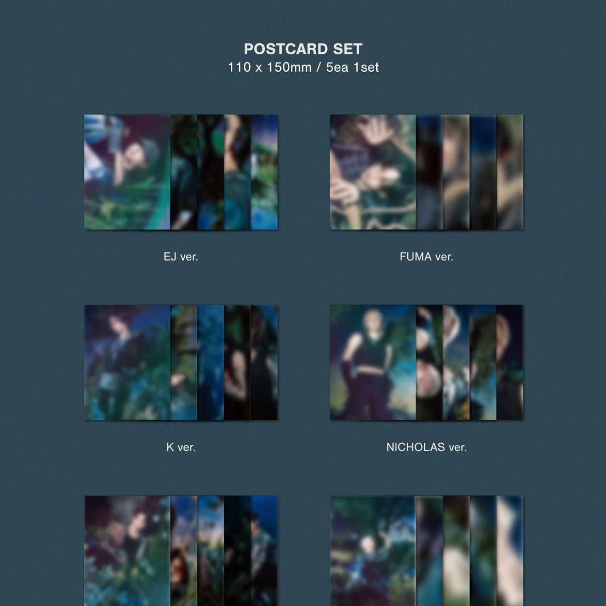 &TEAM - KR 1st Mini Album 'Back to Life' (ROAR ver.) album — detail 3 of 7