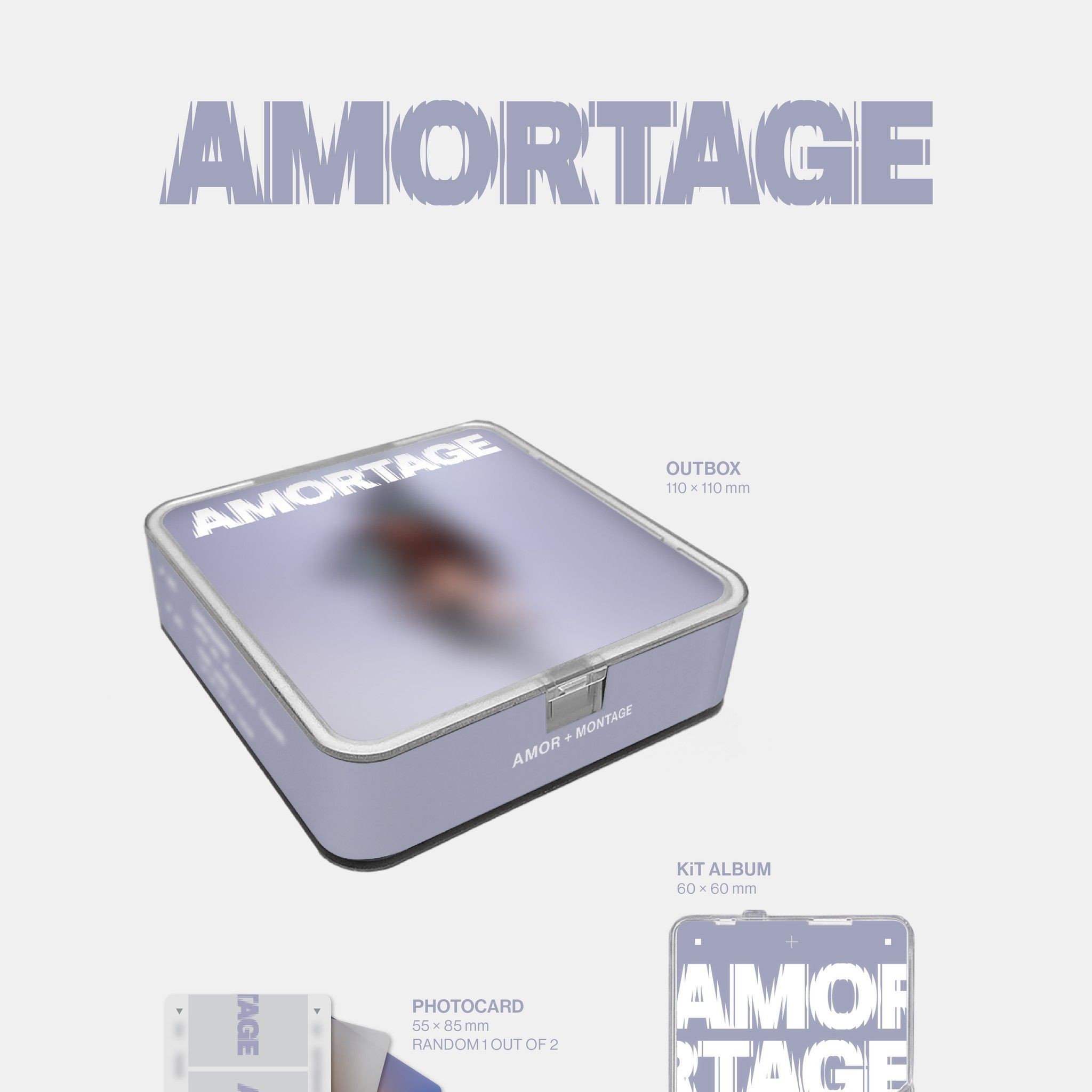 JISOO - Mini Album [AMORTAGE] APP Ver album — detail 1 of 3