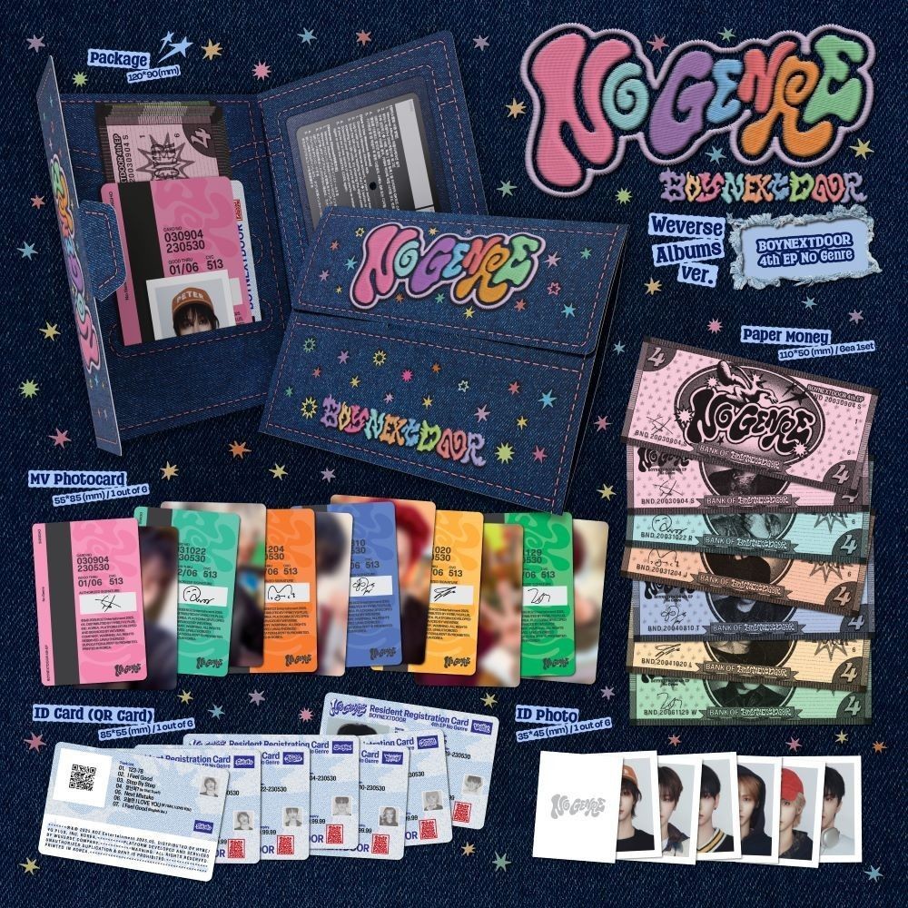 BOYNEXTDOOR - 4th EP 'No Genre' (Weverse Albums ver.) album — detail 1 of 1