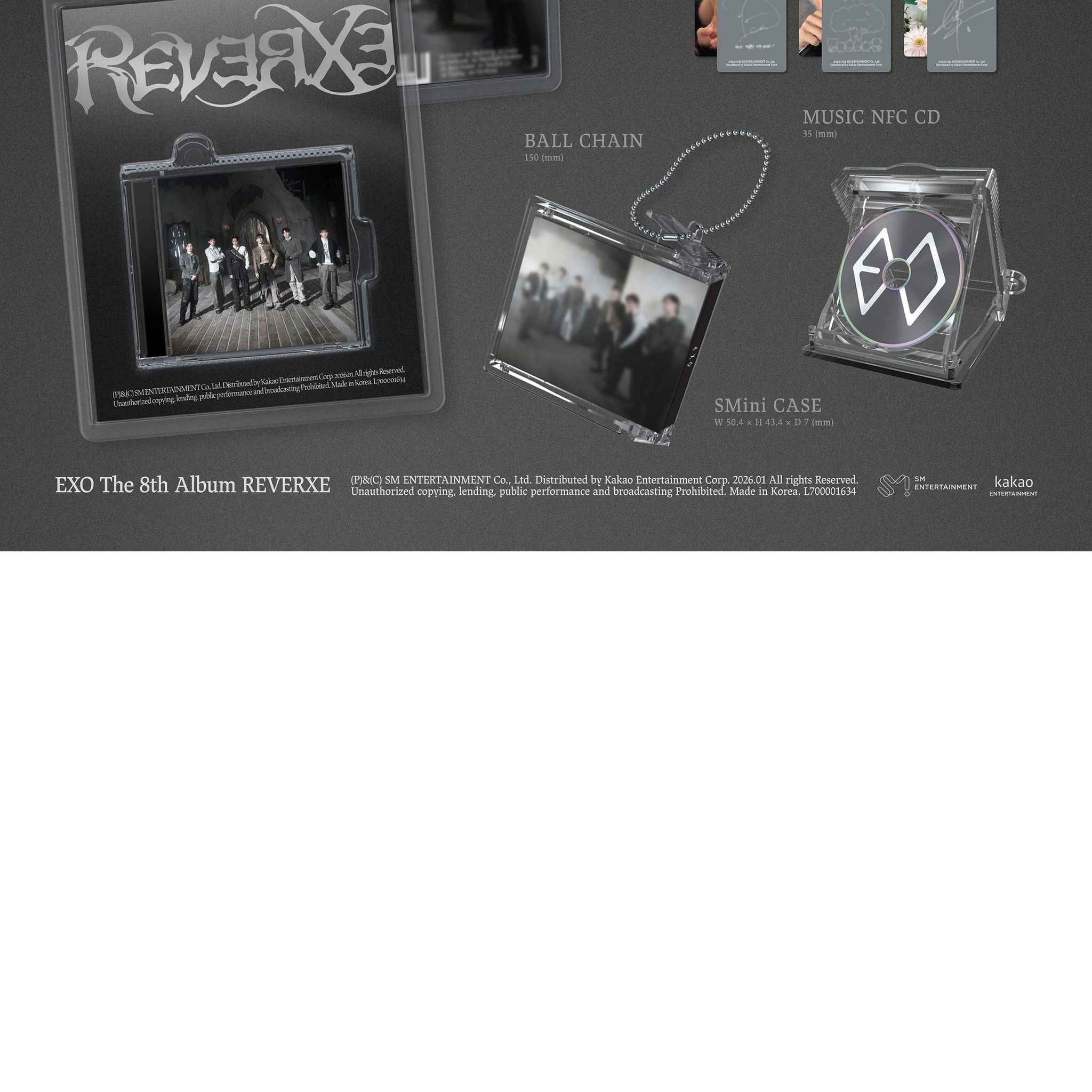 EXO - 8TH FULL ALBUM [REVERXE] (BIG SMini ver.) album — detail 2 of 2