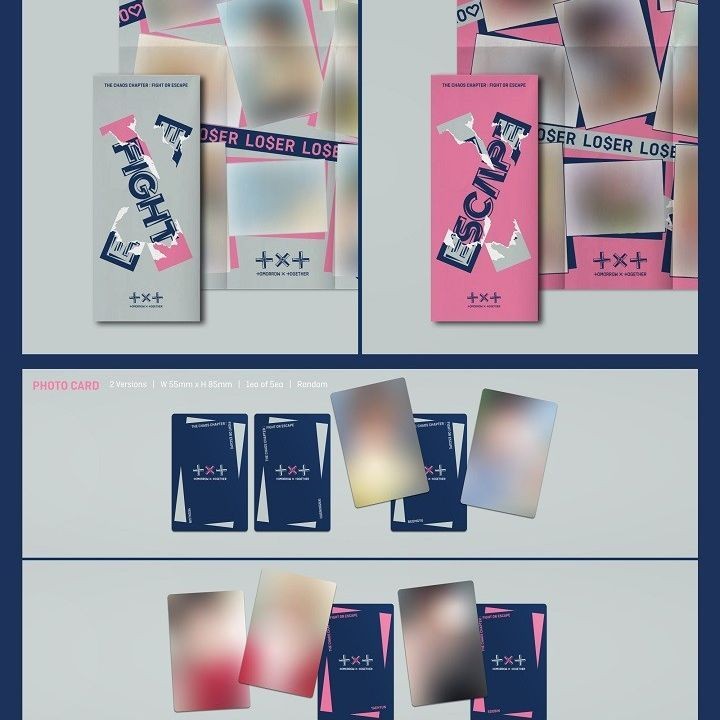 TOMORROW X TOGETHER - 'The Chaos Chapter: FIGHT OR ESCAPE' (Photobook ver.) album — detail 4 of 9