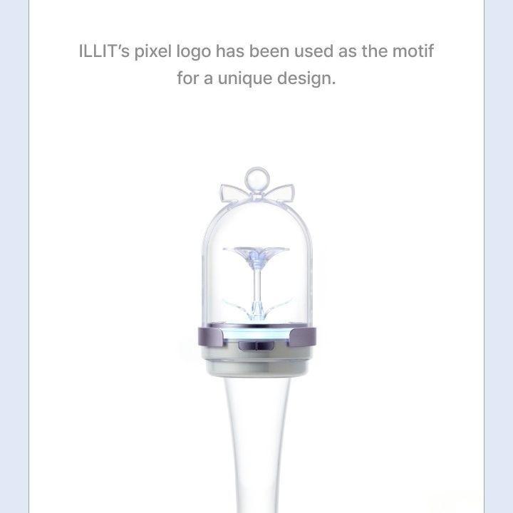 ILLIT — OFFICIAL LIGHT STICK light stick — detail 6 of 45
