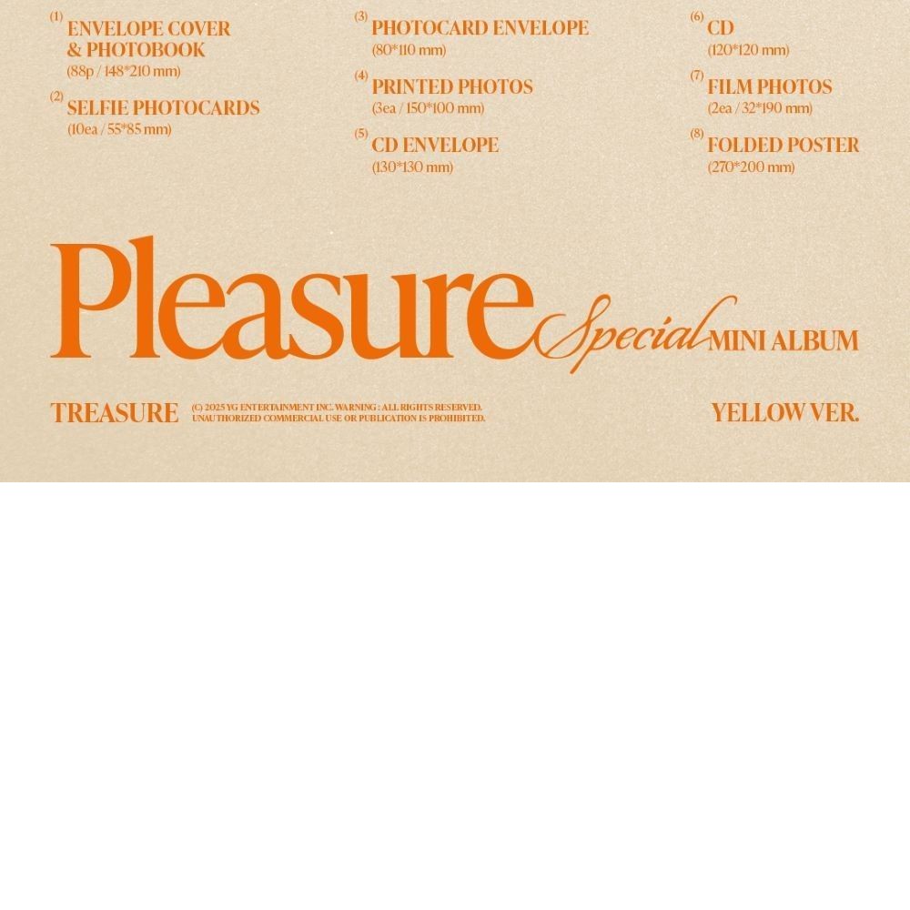 TREASURE - Special Mini Album 'PLEASURE' (Photobook ver.) album — detail 3 of 6