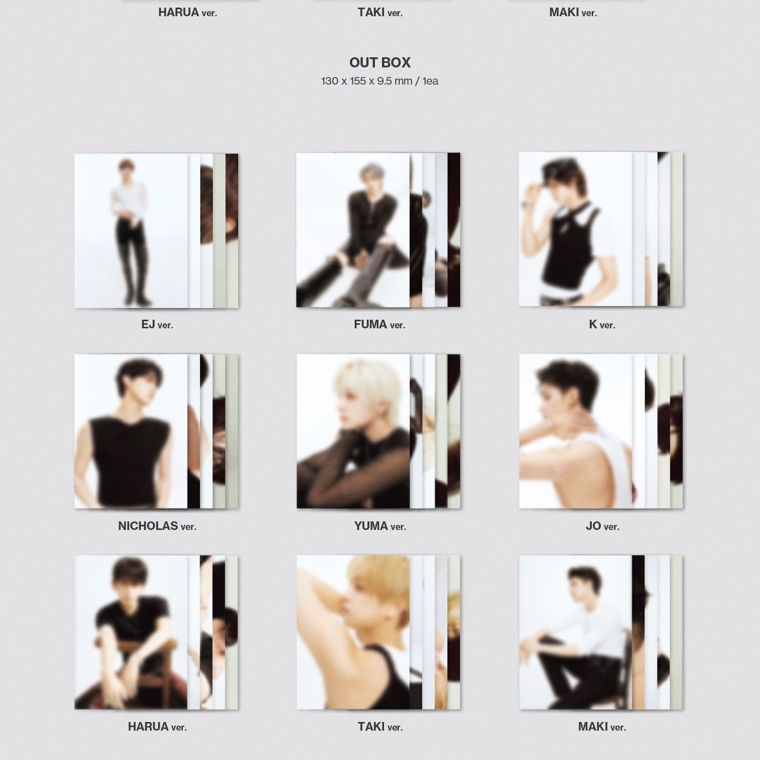 &TEAM - KR 2nd Mini Album 'Mark on Me' (SOLO ver.) album — detail 3 of 6