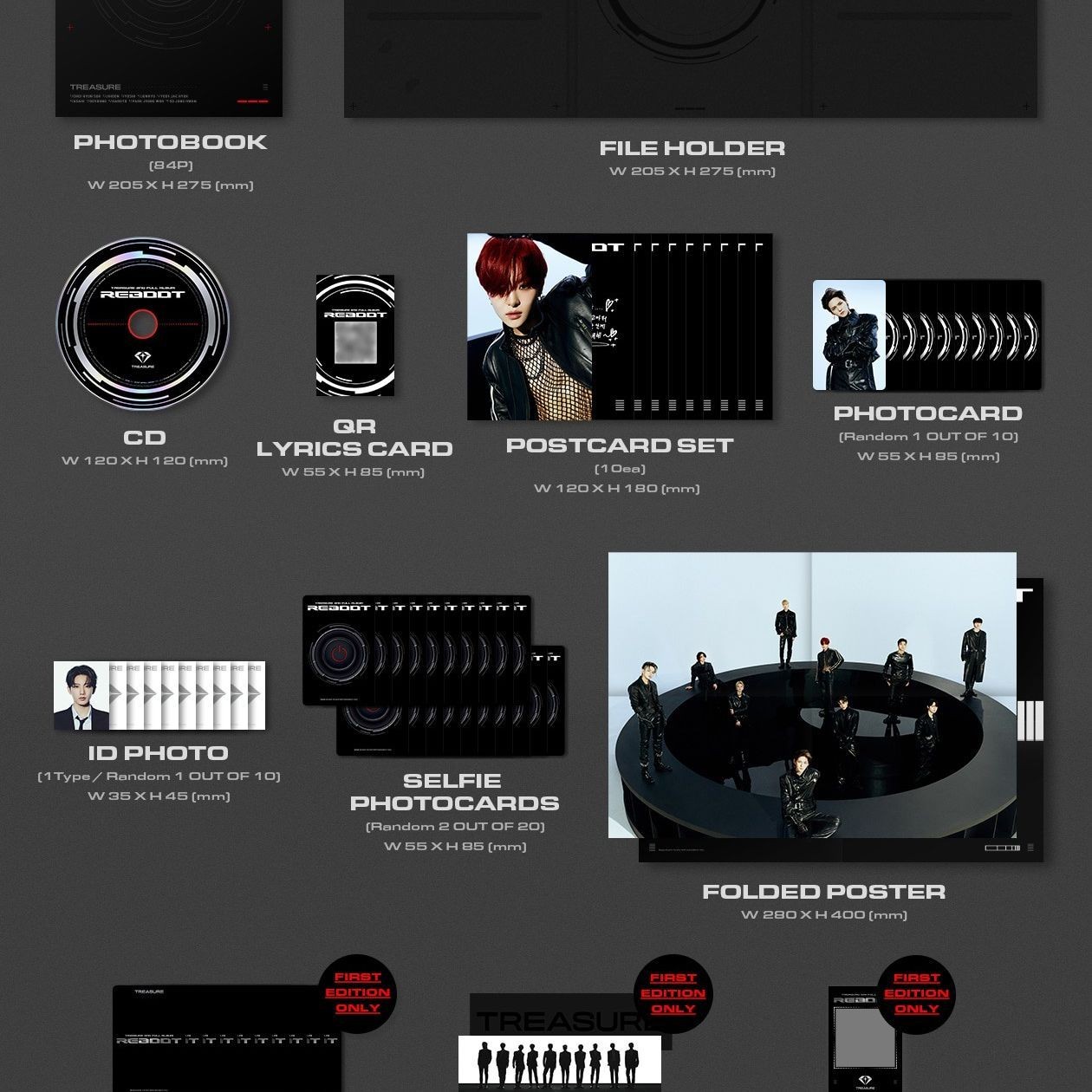 TREASURE - 2nd Full Album 'REBOOT' (Photobook ver.) album — detail 2 of 9