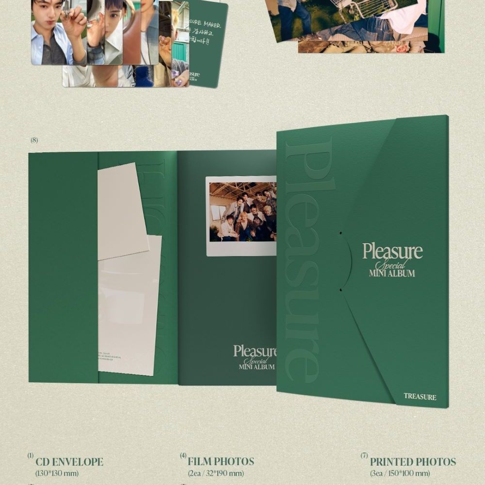 TREASURE - Special Mini Album 'PLEASURE' (Photobook ver.) album — detail 5 of 6