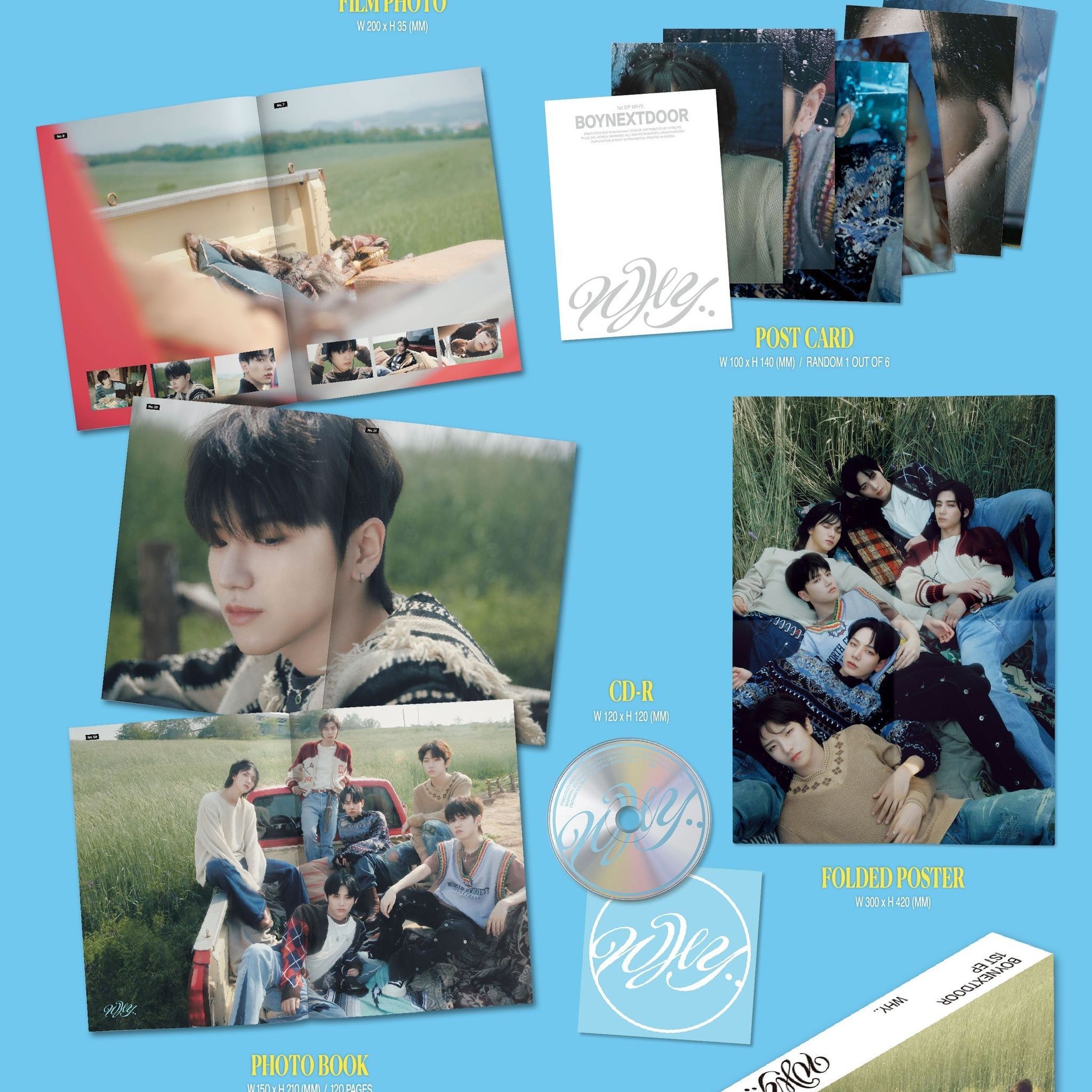 BOYNEXTDOOR - 1st EP 'WHY..' (Photobook ver.) album — detail 4 of 5