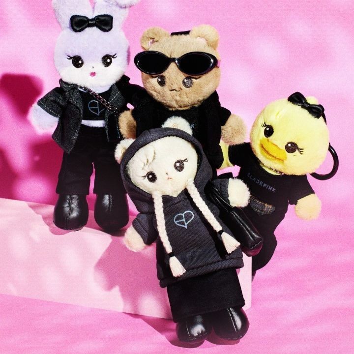 BLACKPINK - BPCOLLECTION [CHARACTER PLUSH KEYRING LONG] merchandise — detail 2 of 13