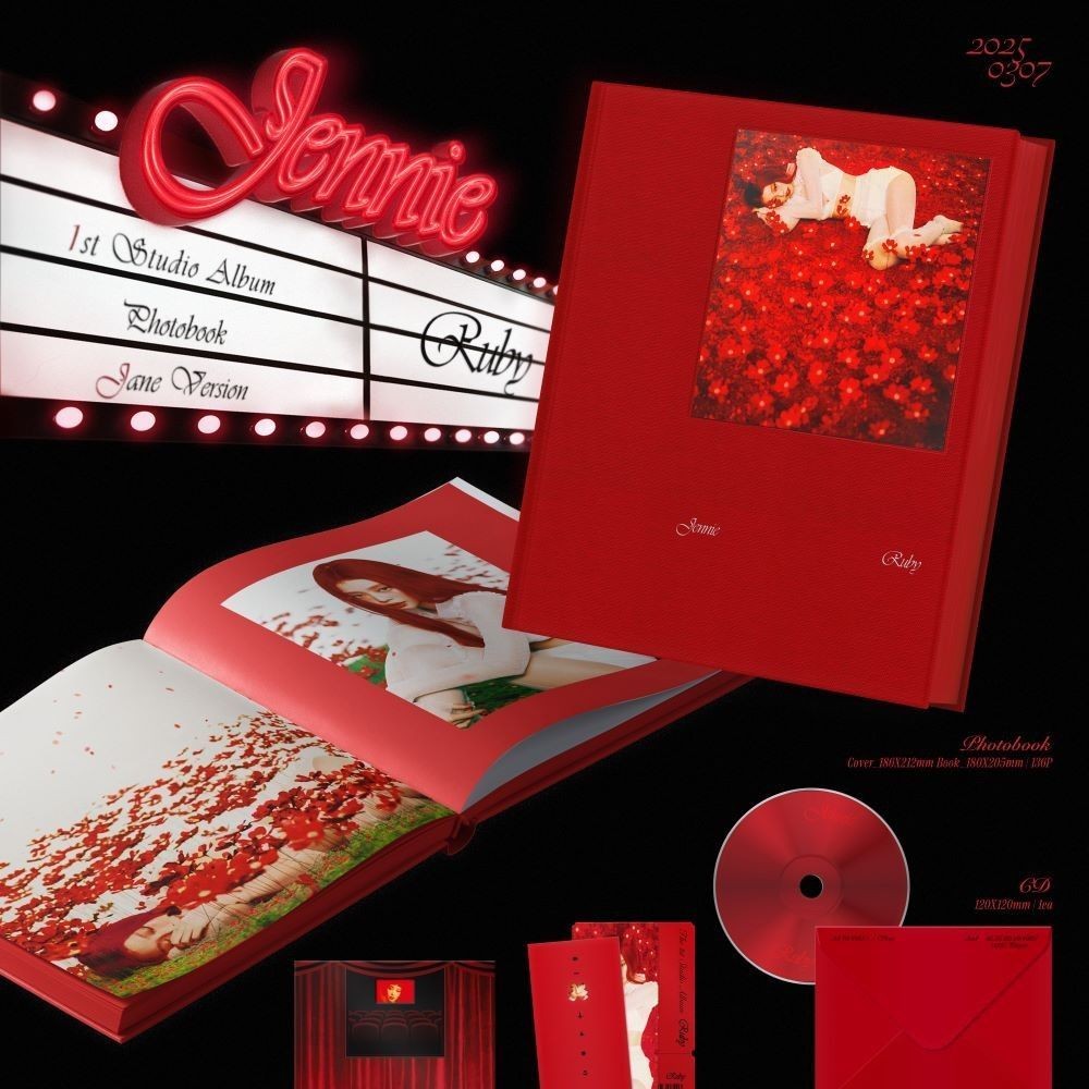 JENNIE - 1st Studio Album 'Ruby' (PHOTOBOOK ver.) album — detail 1 of 4