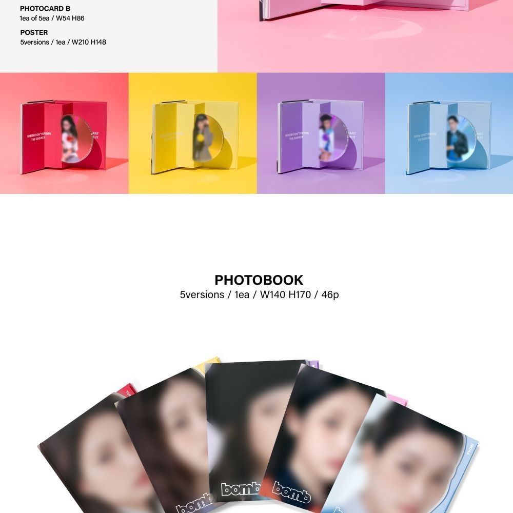 ILLIT - 'bomb' (GLLIT ver.) album — detail 3 of 9