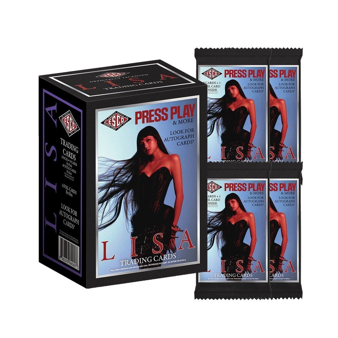 LISA - ESCO X LISA TRADING CARDS merchandise — detail 1 of 2