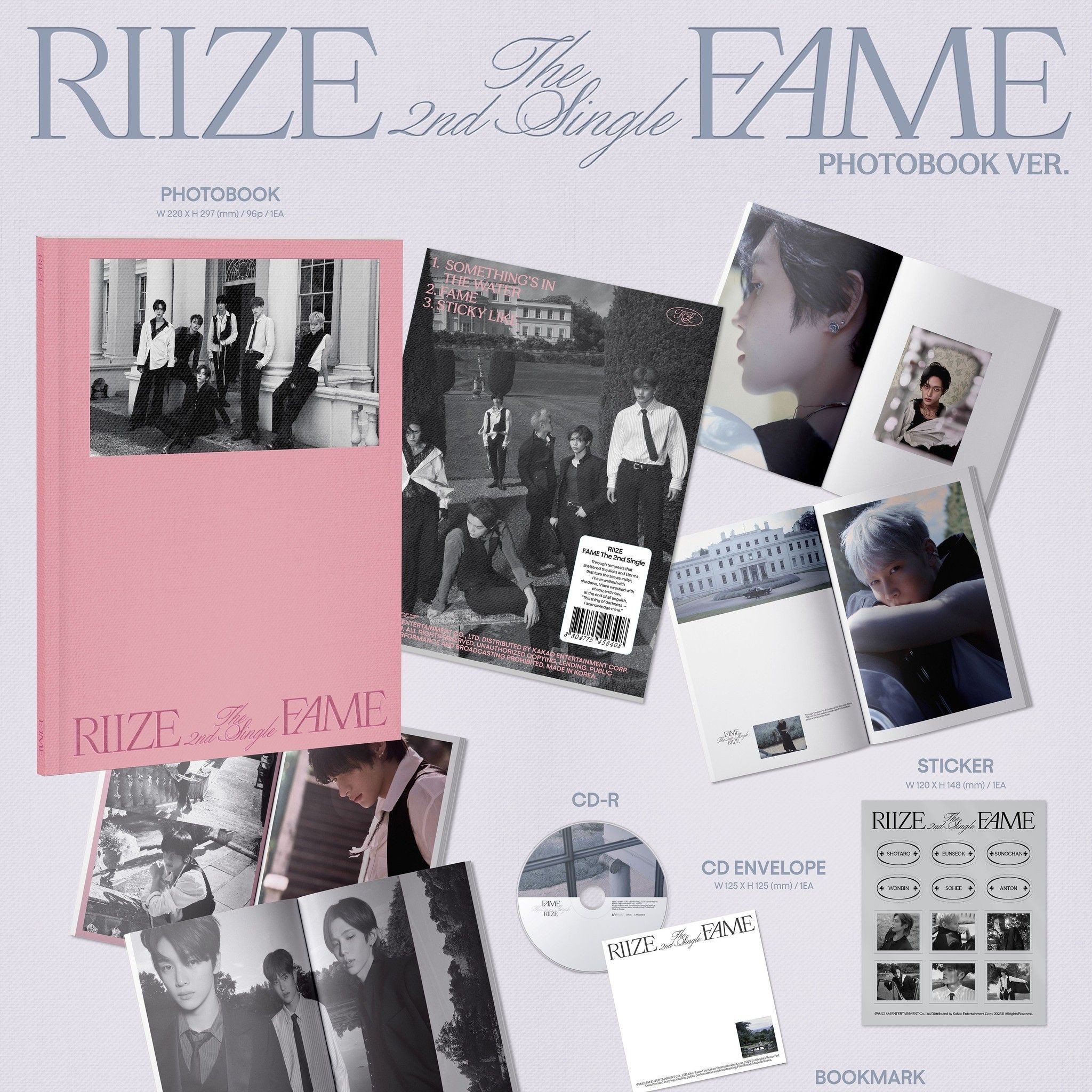 RIIZE - 2ND SINGLE ALBUM [FAME] (PHOTOBOOK ver.) album — detail 1 of 2