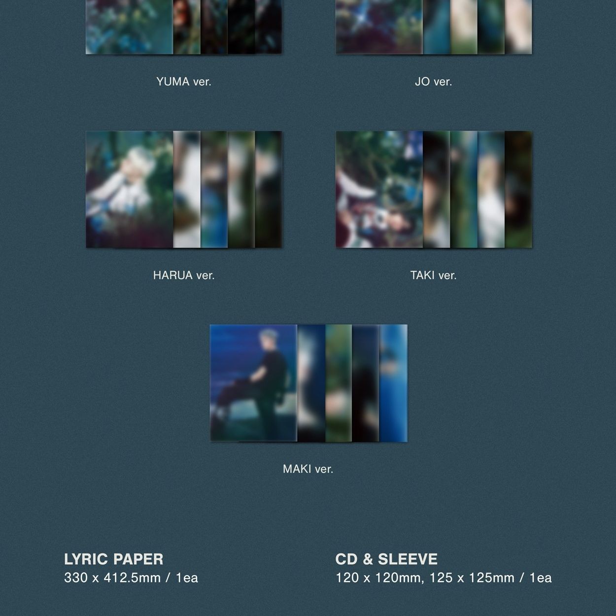&TEAM - KR 1st Mini Album 'Back to Life' (ROAR ver.) album — detail 4 of 7