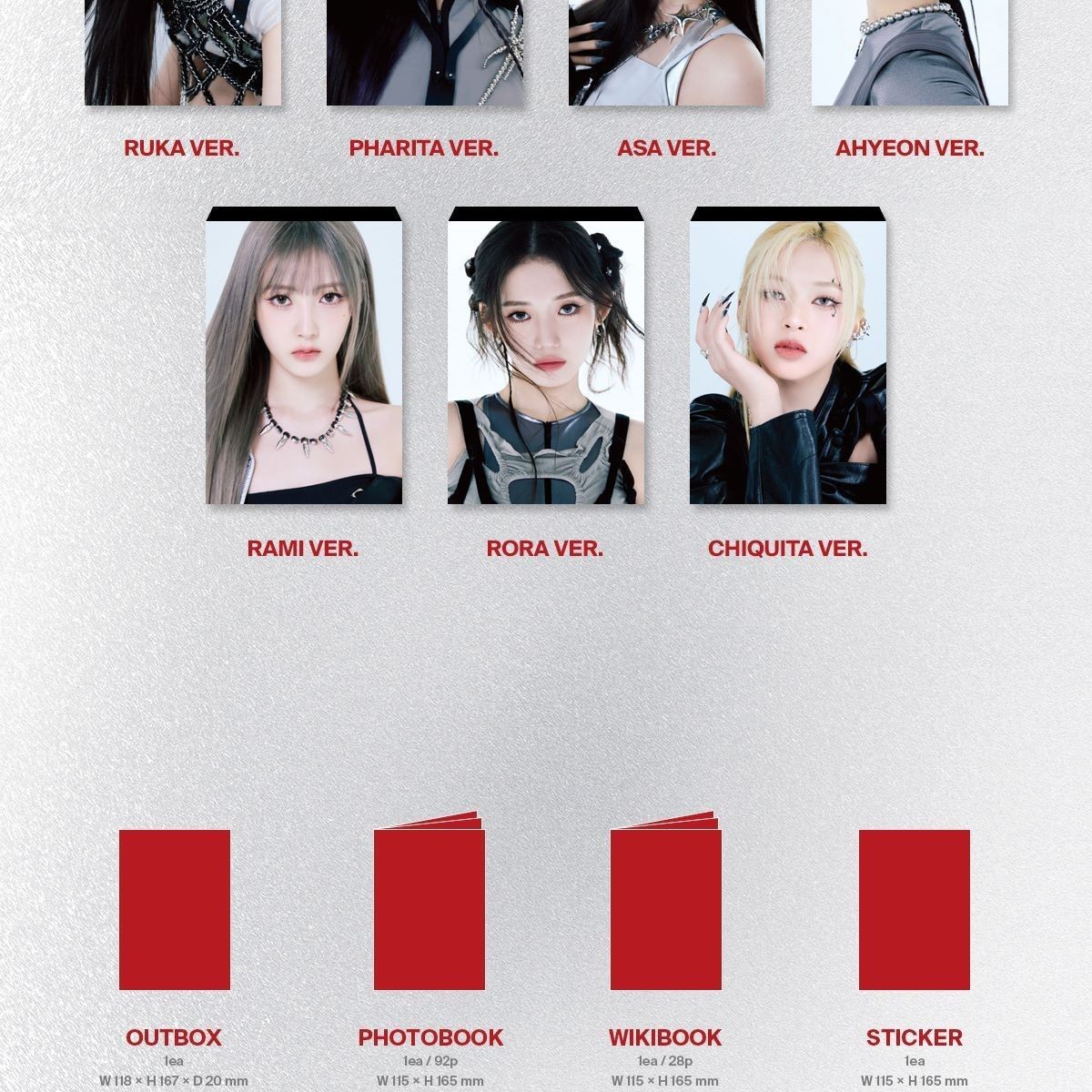 BABYMONSTER - 1st MINI ALBUM [BABYMONS7ER] YG TAG ALBUM VER. album — detail 3 of 5