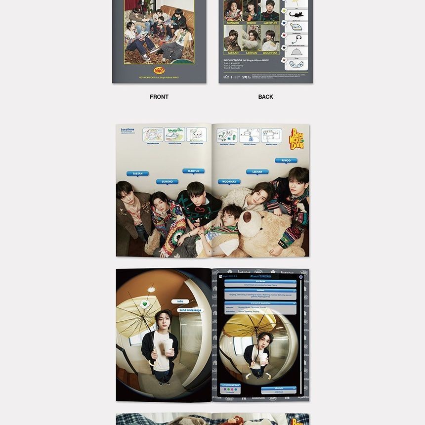 BOYNEXTDOOR - 1st Single 'WHO!' (Photobook ver.) album — detail 3 of 20