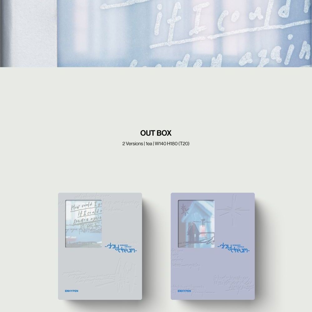 엔하이픈(ENHYPEN) ROMANCE : UNTOLD –daydream- [BLUE NOON Ver. / WHITE MIDNIGHT Ver.] album — detail 4 of 15