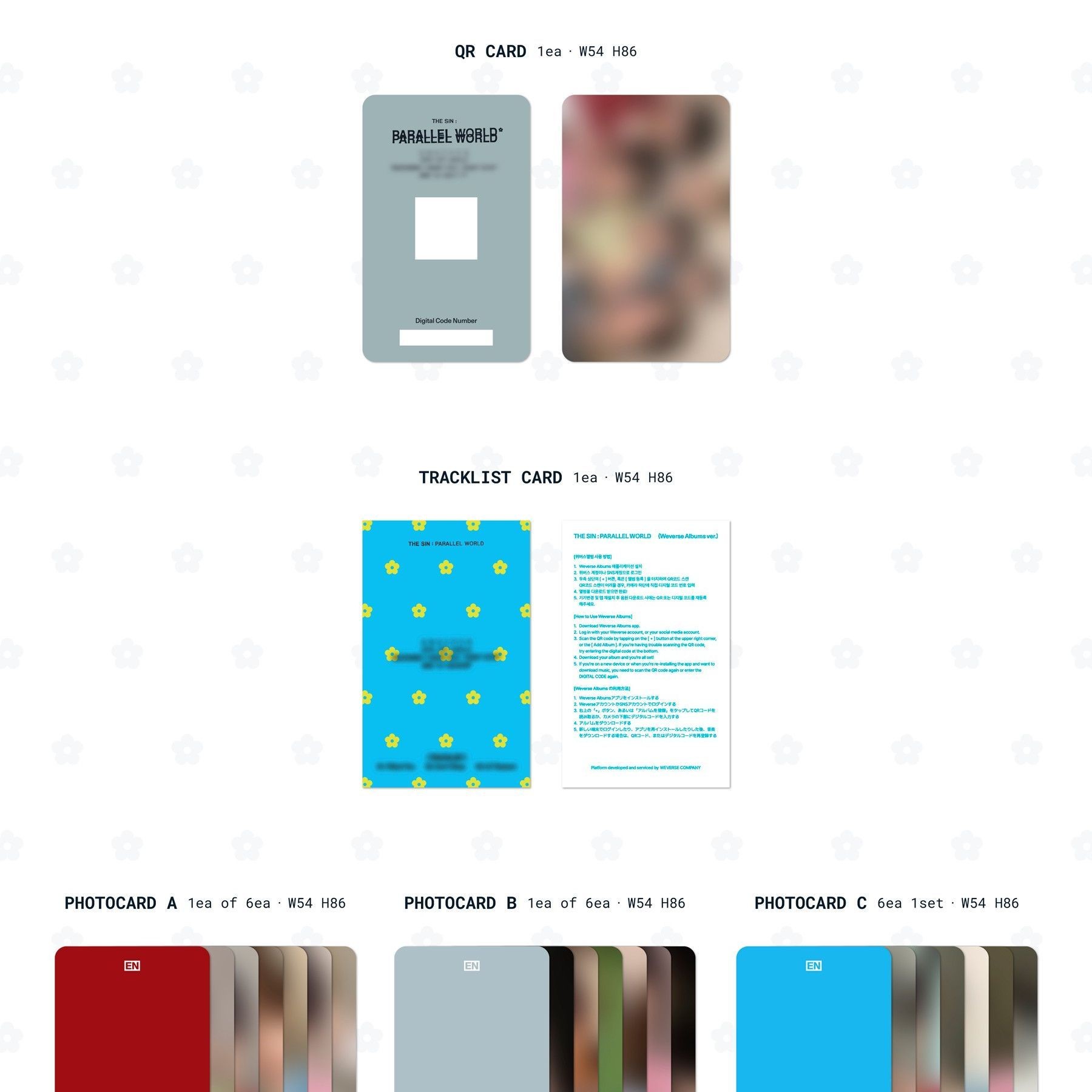 ENHYPEN - SPINOFF SINGLE [THE SIN : PARALLEL WORLD] (WEVERSE ALBUMS ver.) album — detail 2 of 3