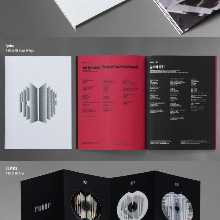 BTS - 'Proof' (Standard Edition ver.) album — detail 7 of 11