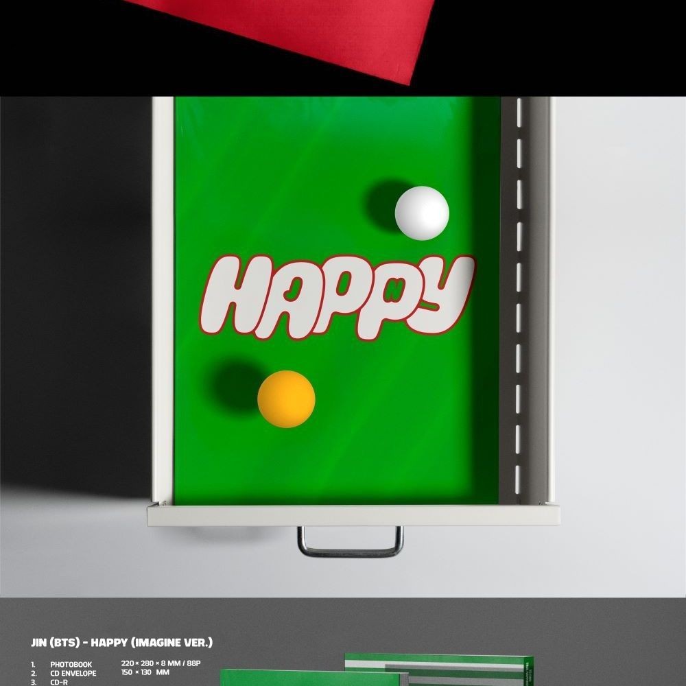 BTS JIN - 'Happy' (Photobook ver.) album — detail 6 of 16