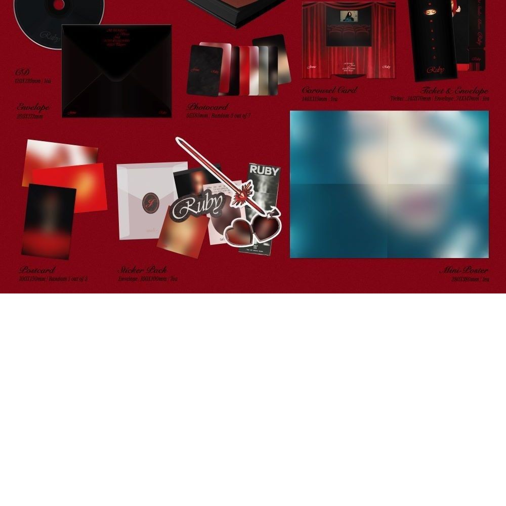 JENNIE - 1st Studio Album 'Ruby' (PHOTOBOOK ver.) album — detail 4 of 4