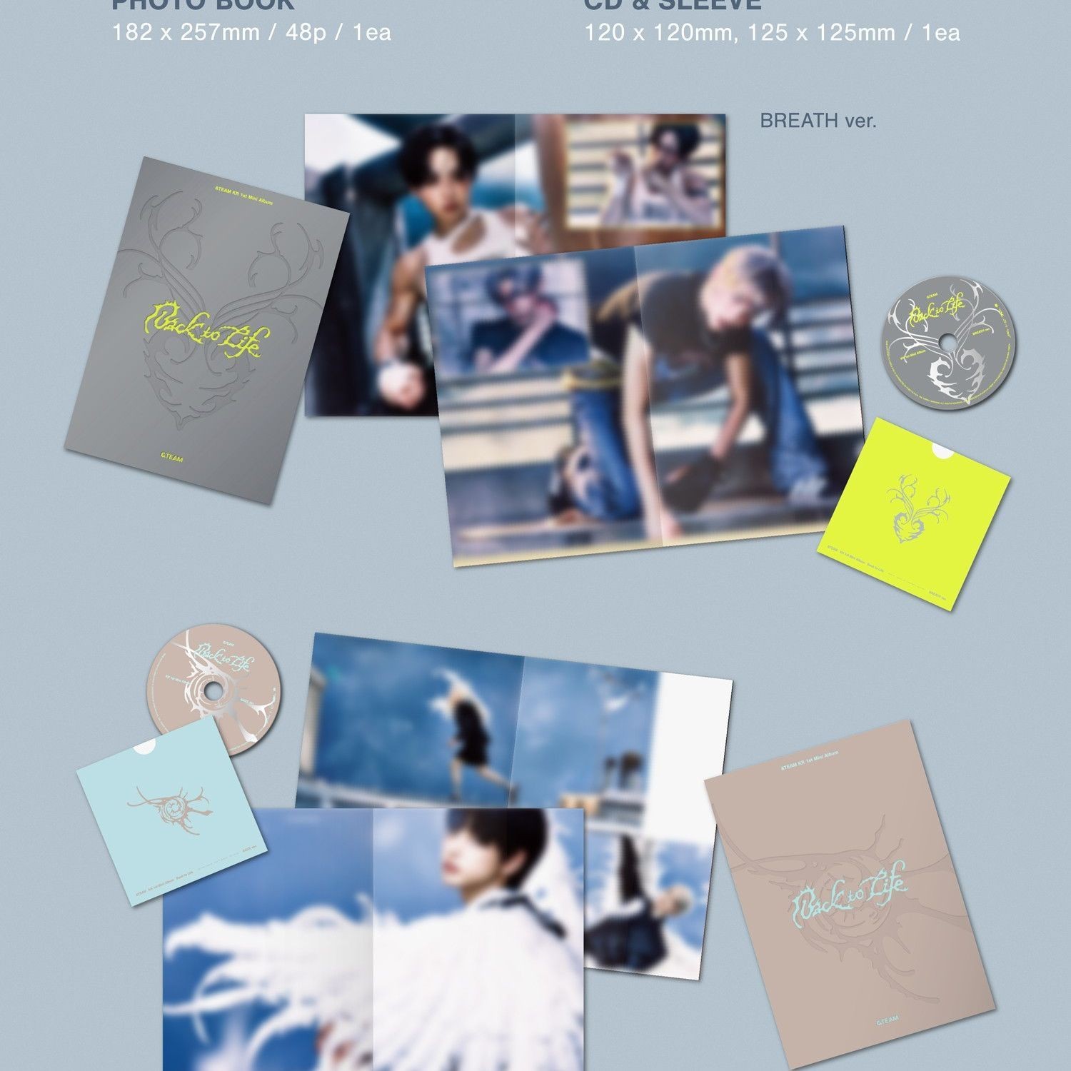 &TEAM - KR 1st Mini Album 'Back to Life' (Photobook ver.) album — detail 3 of 6